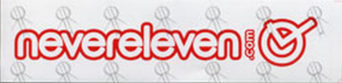 NEVERELEVEN - Logo Sticker - 1