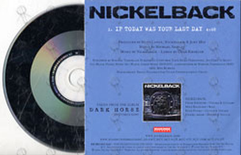 NICKELBACK - If Today Was Your Last Day - 2