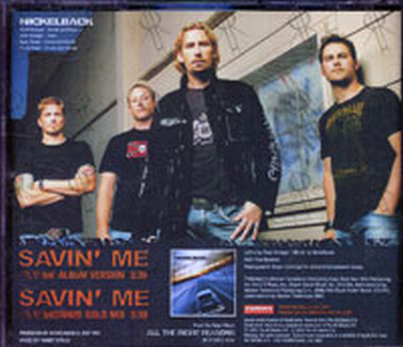 NICKELBACK - Savin&#39; Me - 2