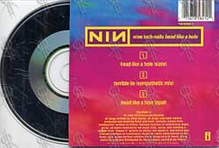 NINE INCH NAILS - Head Like A Hole - 2
