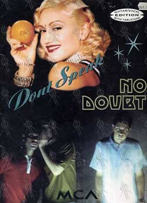 NO DOUBT - 'Don't Speak' Sheet Music - 1