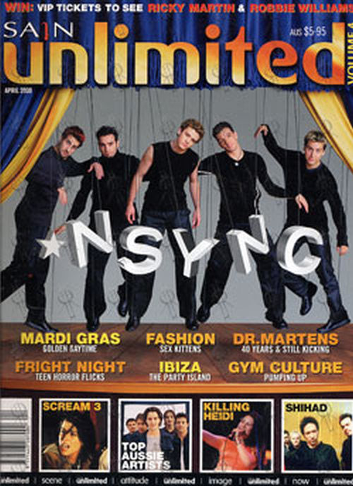 NSYNC - &#39;Sain Unlimited&#39; - July 2000 - *NSYNC On Cover - 1