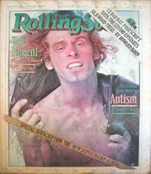 NUGENT-- TED - &#39;Rolling Stone&#39; - March 8th 1979 - No. 286 - 1