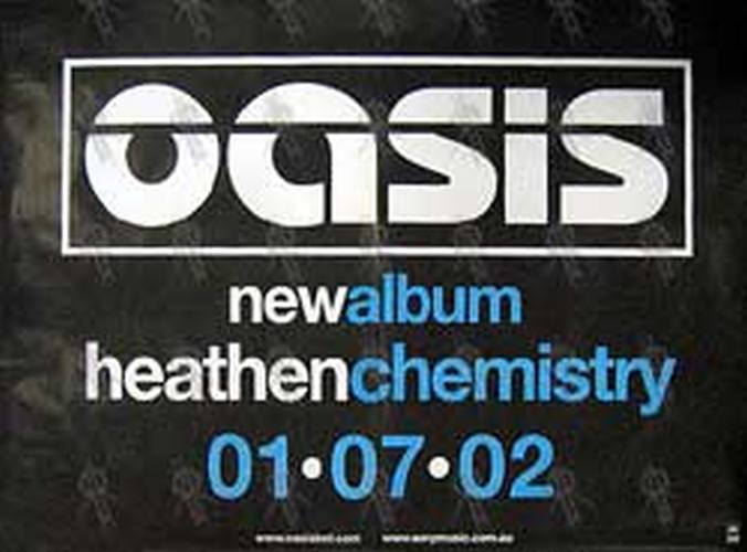 OASIS - &#39;Heathen Chemistry&#39; Poster - 1