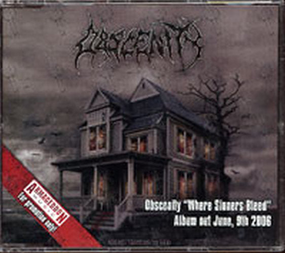 OBSCENITY - Where Sinners Bleed - 1
