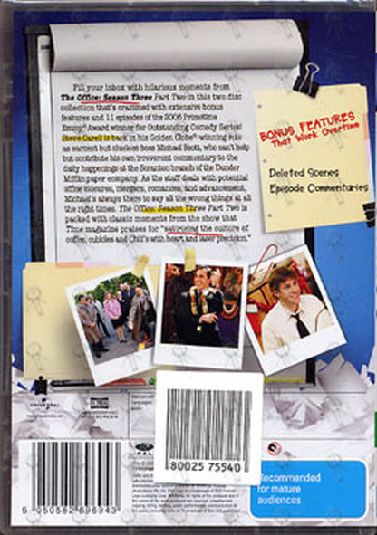 OFFICE-- THE - Season Three: Part Two - 2
