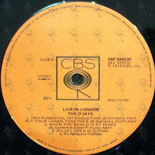 O'JAYS-- THE - Live In London - 3