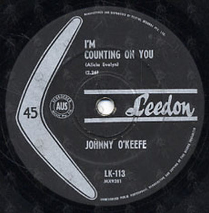 O'KEEFE-- JOHNNY - I'm Counting On You / Right Now! - 2