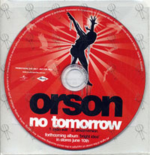 ORSON - No Tomorrow - 1