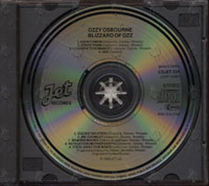 OSBOURNE-- OZZY - Blizzard Of Ozz - 3