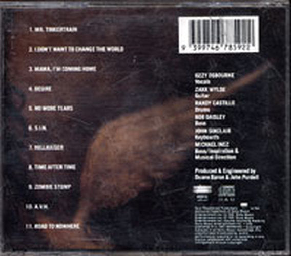 OSBOURNE-- OZZY - No More Tears - 2