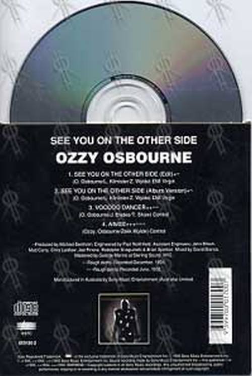 OSBOURNE-- OZZY - See You On The Other Side - 2
