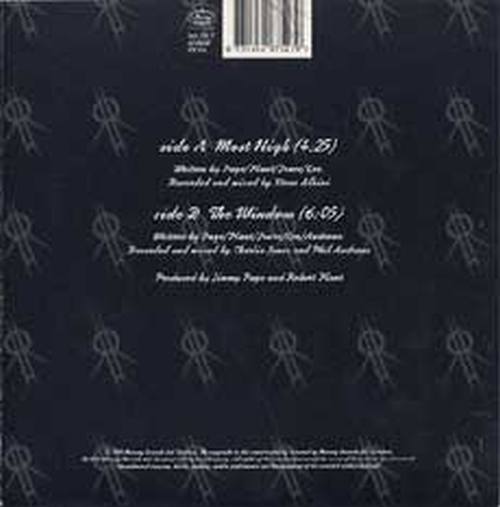PAGE AND PLANT - Most High - 2