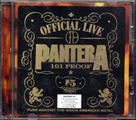 PANTERA - Official Live 101 Proof - 1