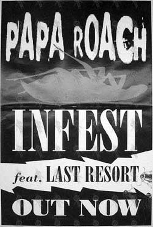 PAPA ROACH - &#39;Infest&#39; Album Poster - 1
