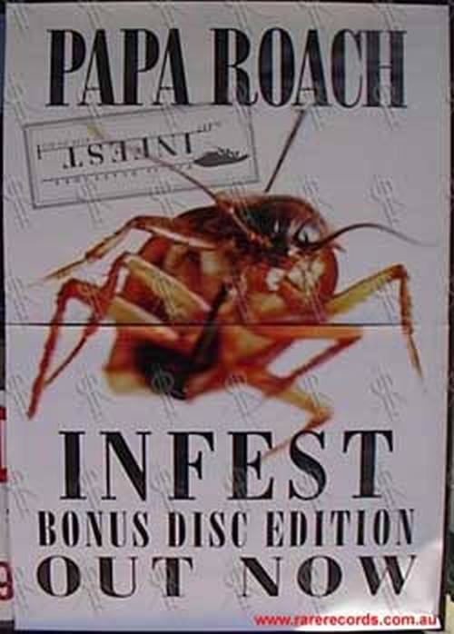 PAPA ROACH - 'Infest' (Bonus Disc Sdition) Poster - 1