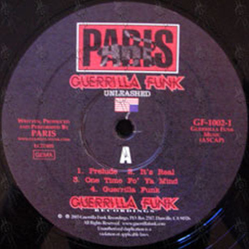 PARIS - Guerrilla Funk - 4