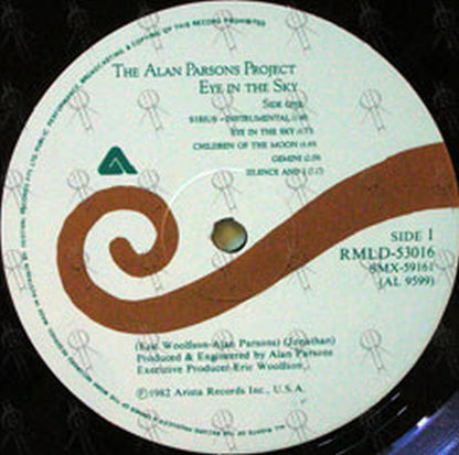 PARSONS-- ALAN PROJECT-- THE - Eye In The Sky - 3