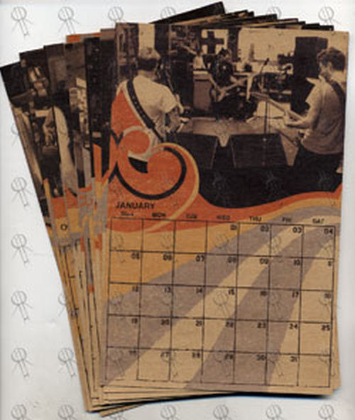 PEARL JAM - 2003 Fan Club Calendar - 2