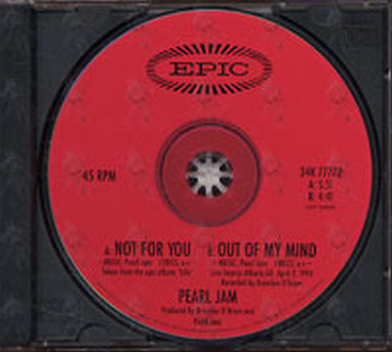 PEARL JAM - Not For You - 3