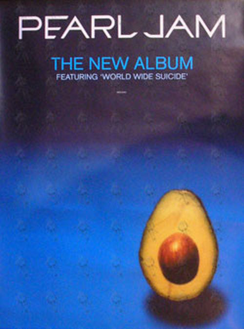 PEARL JAM - &#39;Pearl Jam&#39; Album Promo Poster - 1