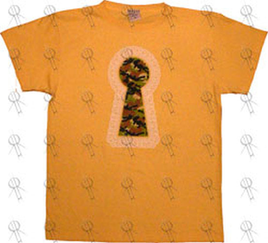 PEEPING TOM - Yellow &#39;Floral Keyhole&#39; Design Girls T-Shirt - 1