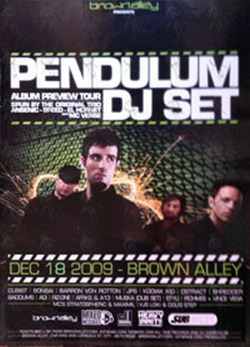 PENDULUM - Album Preview Tour - DJ Set