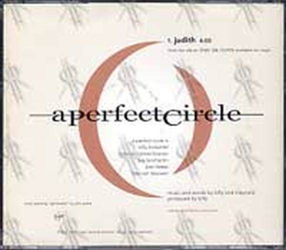 PERFECT CIRCLE-- A - Judith - 2