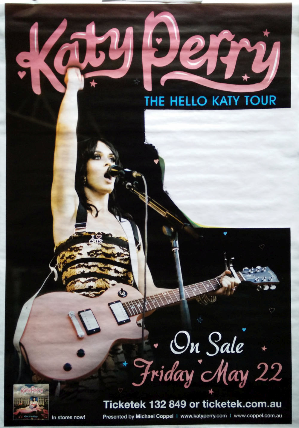 PERRY-- KATY - The Hello Katy Tour Poster 2009 - 1