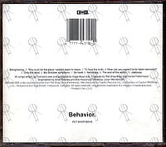 PET SHOP BOYS - Behaviour - 2
