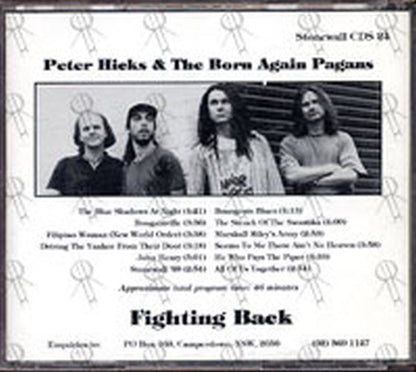 PETER HICKS & THE BORN AGAIN PAGANS - Fighting Back - 2