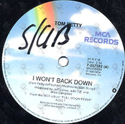 PETTY-- TOM - I Won't Back Down - 2