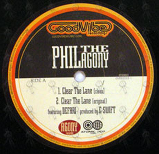 PHIL THE AGONY - Clear The Lane - 2
