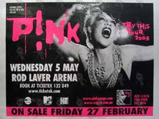 PINK - &#39;Rod Laver Arena