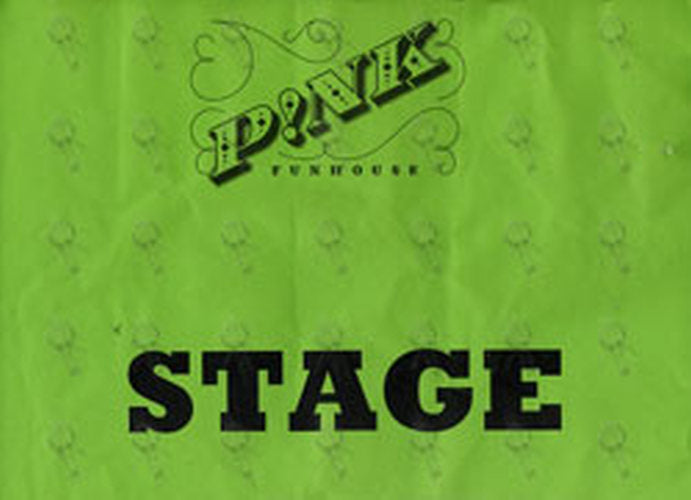 PINK - 'Stage' Sign - 1