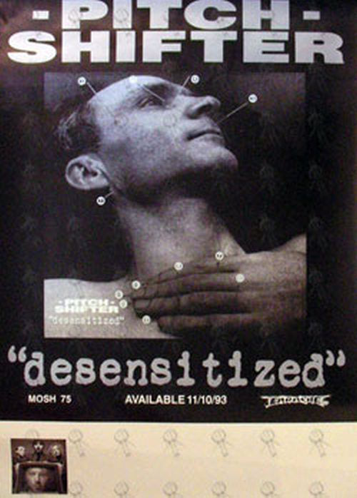 PITCHSHIFTER - 'Desensitized' Album Promo Poster - 1