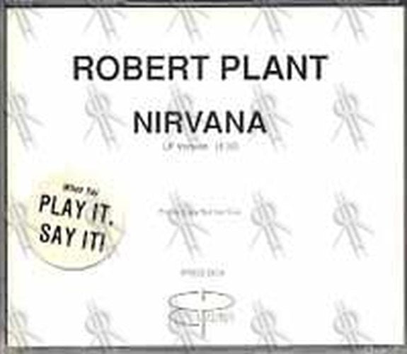 PLANT-- ROBERT - Nirvana - 2