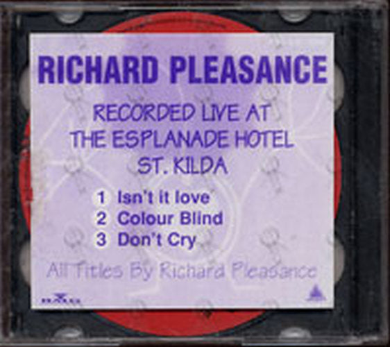 PLEASANCE-- RICHARD - Love Is All - 2