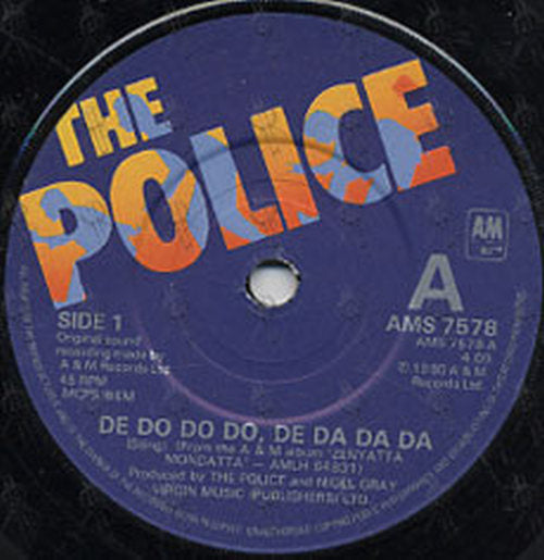 POLICE-- THE - De Do Do Do