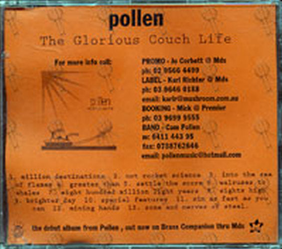 POLLEN - The Glorious Couch Life - 1