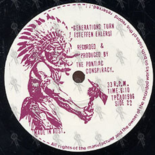 PONTIAC CONSPIRACY-- THE - Generations Turn/What's Goin' On - 4
