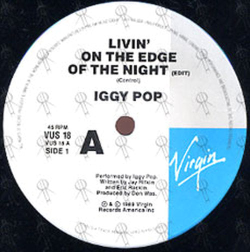 POP-- IGGY - Livin' On The Edge Of The Night - 3