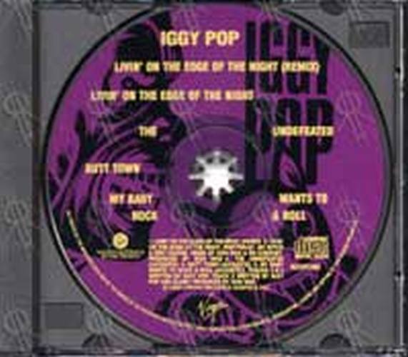 POP-- IGGY - Livin' On The Edge Of The Night - 3