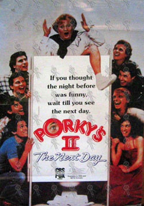 Prokeys 2 Porky's II: The Next Day' Movie Poster - Rare Records Au