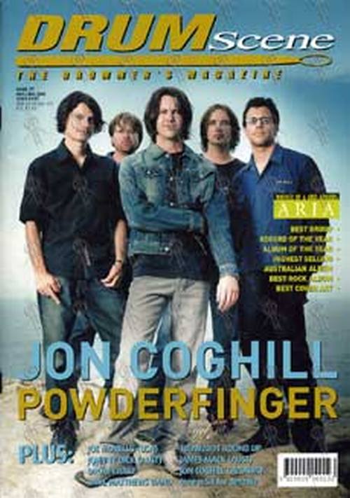 POWDERFINGER - Drum Scene - Issue 27 Nov/Dec/Jan 2001-2002 - Powderfinger On The Cove - 1