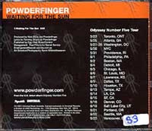 POWDERFINGER - Waiting For The Sun - 2