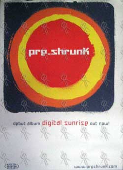 PRE-SHRUNK - &#39;Digital Sunrise&#39; Album Poster - 1