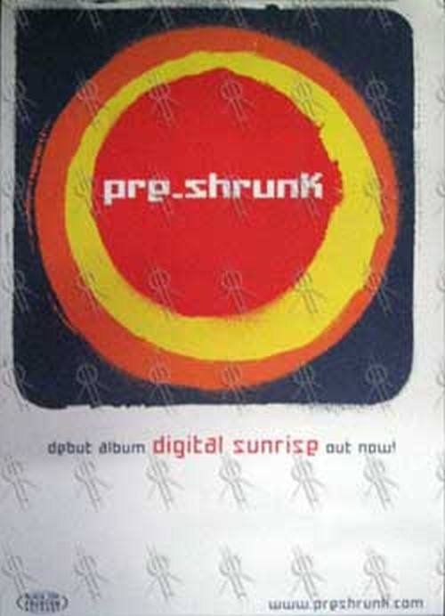 PRE-SHRUNK - 'Digital Sunrise' Album Poster - 1