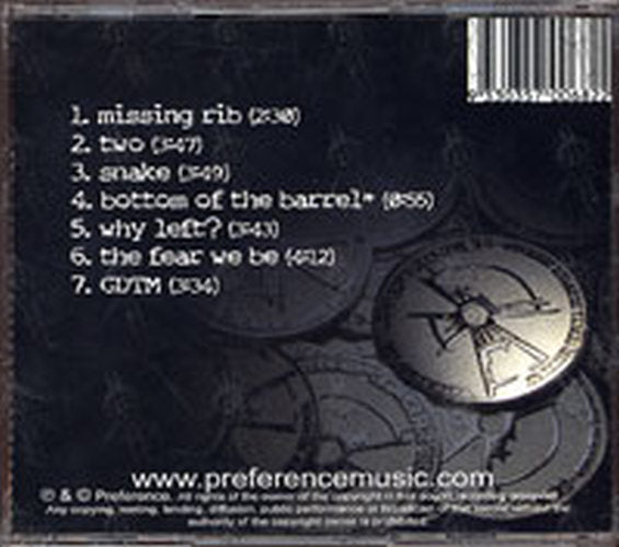 PREFERENCE - Greed Death Time Money - 2