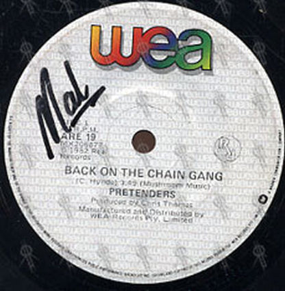 PRETENDERS-- THE - Back On The Chain Gang - 2